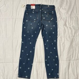 Guess Women's Denim Star-Embellished Skinny Jeans